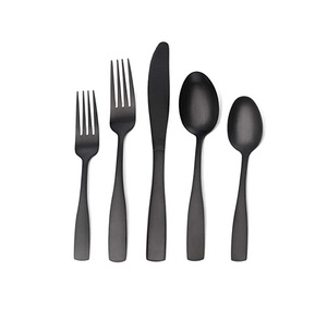 Couverts créatifs en acier inoxydable argenté personnalisables nouveau style de couverts comme vaisselle ou cadeau pour des occasions spéciales - Product Image 1
