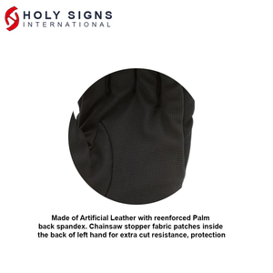 Manejo de ensamblaje Heavy Duty XL Guantes de trabajo de campo petrolífero de cuero sintético Forro de algodón Guantes DE SEGURIDAD DE IMPACTO Rigger Tooling-High - Product Image 2