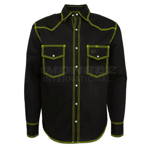 Chemise de travail de soudage avec logo personnalisé, chemise de travail industrielle de soudage avec tissu ignifuge, vêtements de travail de sécurité - Product Image 1
