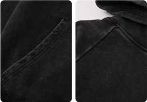 Survêtement délavé à l'acide avec logo personnalisé populaire pour hommes disponible avec couleur de taille personnalisée Survêtement délavé à l'acide tendance pour hommes - Product Image 3