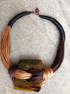 Collares de Cuerno de Lujo para Niñas y Mujeres, Joyería Natural Ecológica, Collar de Cuerno de Búfalo, Diseño Personalizado, Mejor Calidad - Product Image 2