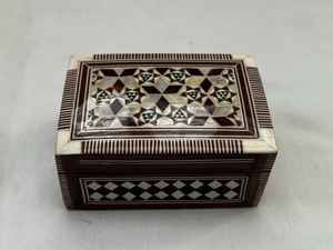 High End Wooden Mother of Pearl Inlay Jewelry <b>Box</b> Handmade Artisan Craft Storage Organizer for Jewelry and Decorative Use - Product Image 2