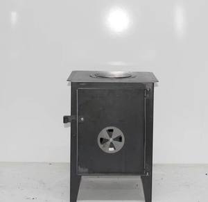 Estufa de Leña Portátil Ligera Dorello New 03, Diseño Tradicional de Hierro Fundido, para Uso en Interiores/Exteriores, Ideal para Villas - Product Image 2