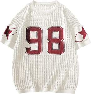 顶级网眼透气聚酯美式橄榄球球衣1。定制标志网布运动衫透气运动服批发Oem Odm - Product Image 1