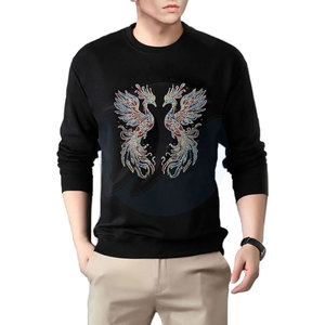 Nueva Llegada, Sudaderas de Color Sólido, Transpirables, de Felpa Mezclada de Poliéster/Algodón, con Pedrería, Hechas en Pakistán, Estilo Casual de Invierno - Product Image 1