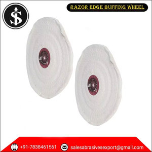 Nuevos abrasivos Premium Rueda de pulido de borde de maquinilla de afeitar superior sin tratar de 4 "para pulido de color - Product Image 3