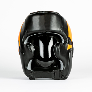 Protector de Cabeza de Cuero para Niños Fly Boxing, Diseño Clásico con Logotipo Personalizado, Protector de Cabeza con Cordones para Esquí y Equitación, Equipo de Sparring - Product Image 3