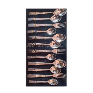 Fabricant et Exportateur de Couverts en Métal et Acier Inoxydable avec Cuillère, Fourchette et Couteau Couverts pour Salle à Manger - Product Image 6