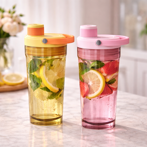 Coffret Cadeau Licorne <span class=keywords><strong>Princesse</strong></span> Adorable – Gourde d'extérieur en Tritan sans BPA pour Enfants avec Paille, Bouteille en <span class=keywords><strong>Plastique</strong></span> Anti-fuite pour l'extérieur - Product Image 3