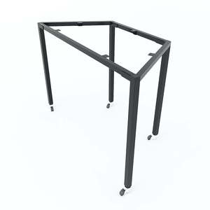 HBLG001 Modern Luxury Rubberwood <b>Desk</b> with Lego-Style Legs <b>Foldable</b> L-Shaped Office Furniture for Bedroom Minimalist Design - Product Image 5