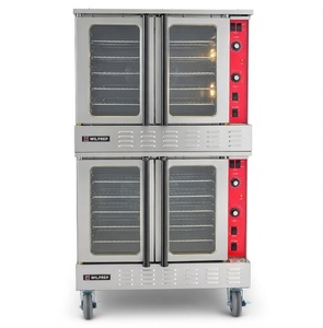 เตาอบลมร้อนเชิงพาณิชย์แบบสองชั้นขนาด 38 นิ้ว ระดับมืออาชีพ – เตาอบเบเกอรี่ใช้แก๊สโพรเพนกำลังสูง 108,000 บีทียู - Product Image 4