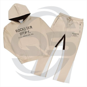 Nouveau survêtement personnalisé à panneaux multicolores graphiques personnalisés costumes empilés hommes survêtement mode hommes vêtements de sport survêtement - Product Image 6