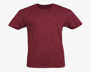 Buena camiseta para hombre 100% de alta calidad Casual 180 gramos cuello redondo manga corta sólido en blanco - Product Image 4