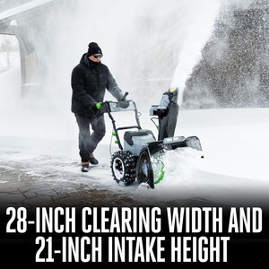 Spazzaneve a Due Stadi da 270cc con Avviamento Elettrico, Motore e Garanzia di 3 Anni - Product Image 3