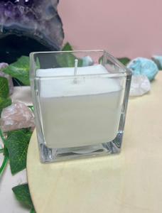 Bougie parfumée carrée en verre faite à la main de haute qualité coffret cadeau pot de bougie en verre de cire de soja pour la décoration de la maison et le mariage - Product Image 6