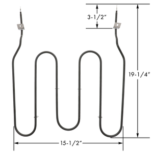 Élément chauffant électrique pour four ERP B5900, pièce de rechange pour four, remplace 316415900 - Product Image 5