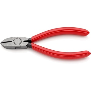 KNIPEX Coupe-fils latéraux à tête polie, longueur 125 mm, avec revêtement plastique pour outils d'atelier - Product Image 1