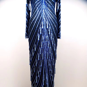 Robe trapèze décontractée et sexy pour femmes, vente en gros, tenue de soirée au sol pour des occasions antistatiques et respirantes - Product Image 1