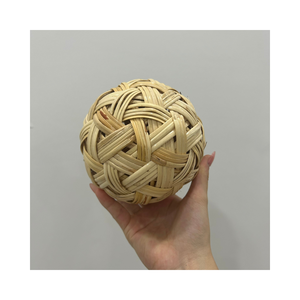 Boule de rotin vietnamienne à bon prix en rotin naturel Boule de rotin durable pour la décoration et le sport - Product Image 1