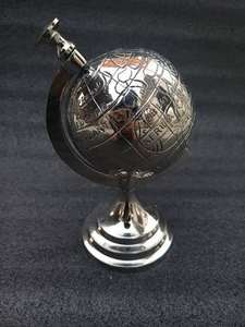 Globo de Aluminio para Mesa, Decoración para el Hogar, Acabado en Níquel, para Decoración de Hoteles y Hogares - Product Image 4