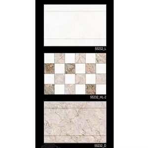 Azulejos de pared digitales de cerámica Evergreen de diseño personalizado Color claro de la mejor calidad 300x450mm Superficie brillante Diseño impreso esmaltado - Product Image 2