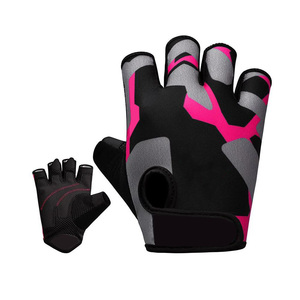 Gants de fitness demi-doigts personnalisés 2026 pour adultes, couleur unie, nouvelle mode, gants de sport en cuir respirant - Product Image 1