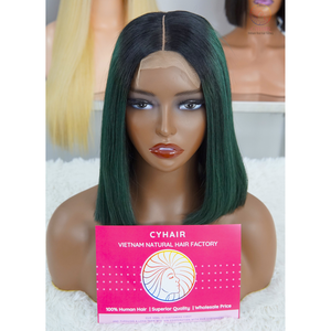 Perruques cheveux closure vendeur de cheveux vietnamiens bruts doublement étirés perruque droite en cheveux humains - Product Image 3