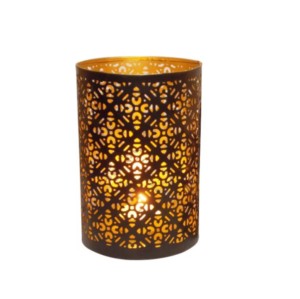 Fabricante de velas de aluminio Tealight Vela de metal Tealight para decoración de Navidad Linterna colgante de metal Portavelas - Product Image 6