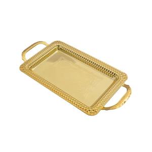 Top Trending Golden Designer Metal Serving <b>Tray</b> New Luxurious Quality At Wholesale Price New Arrival - Product Image 1