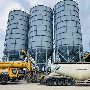 Silo de Cemento Apto para Uso en Construcción e Industrial, con Cuerpo de Acero Duradero y Manejo Eficiente del Cemento - Product Image 1