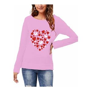 Meilleure vente 100% coton décontracté simple Jersey à manches longues imprimé T-Shirt respirant écologique hiver confortable cou - Product Image 4