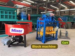 QTJ4-40 bán tự động rỗng tro bay xi măng bê tông gạch khối làm giá máy để bán - Product Image 4