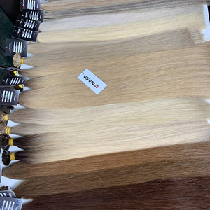 ผมคุณภาพสูง NASA HAIR เกรด 10A ต่อผมแบบเส้นใหญ่ หรูหรา 100% เวอร์จิ้น บาค์ นิ่น เวียดนาม ซุปเปอร์ดับเบิ้ลดรอน เครื่องจักรผลิตแบบดับเบิ้ล 28 - Product Image 1