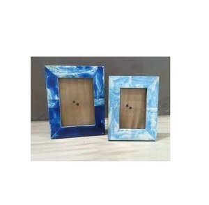 Marco de fotos de madera de estilo rústico precio de fábrica hecho a mano de alta calidad marco de fotos grande negro blanco marcos de fotos álbumes - Product Image 2