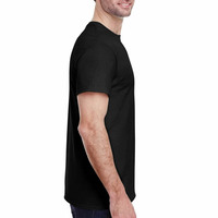 Camiseta Personalizada de Alta Calidad 100% Algodón para Hombre, Manga Corta, Ecológica, Lisa, Personalizable con Logotipo, MOQ de 25 Piezas