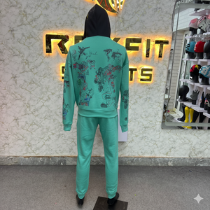 Qualité supérieure, bon matériau, design classique, prix bas, taille élastique, survêtement unisexe, streetwear d'hiver, à capuche, unique, nouveau - Product Image 6