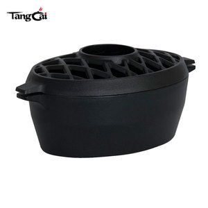 Humidificateur <span class=keywords><strong>pour</strong></span> poêle à bois OEM 2,5 litres, humidificateur <span class=keywords><strong>pour</strong></span> <span class=keywords><strong>cheminée</strong></span>, humidificateur <span class=keywords><strong>en</strong></span> <span class=keywords><strong>fonte</strong></span> <span class=keywords><strong>pour</strong></span> poêle, noir mat, résistant à la rouille, couvercle grillagé - Product Image 2