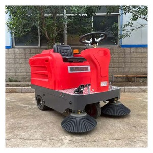 New <b>Walk</b>-Behind Commercial Industrial Manual Electric Floor Scrubber Sweeper Burnishing Cleaning Equipment - Product Image 3