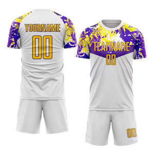 Uniforme de Jersey de fútbol de Último precio novedad diseño personalizado color sólido uniforme de Jersey de fútbol cómodo - Product Image 4