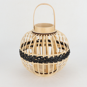 Venta caliente de linternas de ratán de Vietnam candelabros decoración de bambú de ratán ecológica - Product Image 2