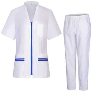 Uniforme Médico para Mujer MISEMIYA 713-8312B BLANCO Hecho en Sri Lanka - Product Image 3