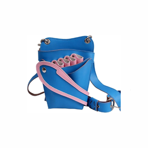 กระเป๋ากรรไกรหนัง PU แบบพรีเมียมอุปกรณ์ทำผม & อุปกรณ์เสริมสำหรับช่างตัดผมร้านเสริมสวย - Product Image 1