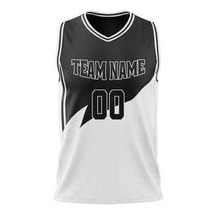 Venta al por mayor 100% tela de malla de poliéster personalizado sublimación impresión camisetas de baloncesto - Product Image 1