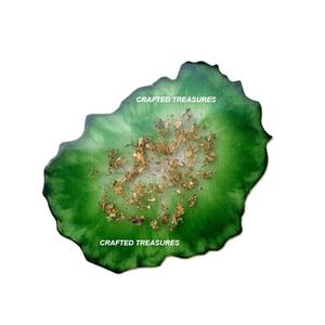 New Style Table Top Decorative Table Resin <b>Coasters</b> With Different Flower Custom Design Resin <b>Coasters</b> <b>for</b> <b>Drink</b> - Product Image 4