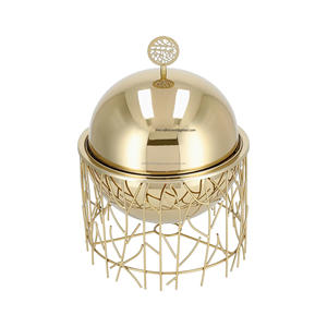 Meilleures ventes de plats de traiteur pour hôtel pour les fêtes de mariage Plat à friture pour occasions spéciales Réchauffeur d'aliments Plat à friture à bas prix - Product Image 6