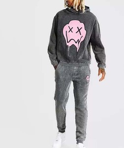 Conjunto Deportivo de Invierno 2025 con Lavado Ácido para Mujer, Talla Grande, Sudadera con Capucha de Diseñador Personalizada, Transpirable, Ligero, Estampado - Product Image 5