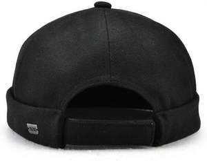 Gorra sin Sombrero estilo cúpula venta al por mayor Dropship hombres cálido pulóver sombrero gorro de punto - Product Image 2