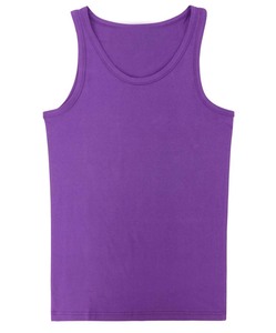 Camisetas sin mangas de alta calidad para hombres Ropa de algodón Transpirable High Street Style Ropa de verano Cuello redondo Slim Fitness Camisetas sin mangas para hombres - Product Image 5