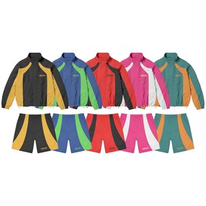 Ensembles de deux pièces en nylon, veste et short coupe-vent et survêtements Vente en gros dernière vente à bas prix - Product Image 1