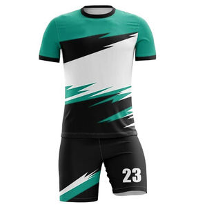 Uniforme de fútbol al por mayor jersey de fútbol equipo últimos diseños conjunto de ropa de fútbol juvenil uniformes de fútbol personalizados - Product Image 5